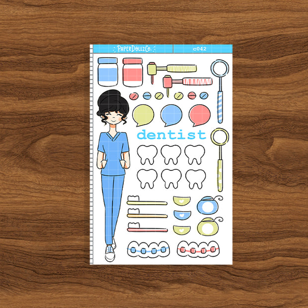 Dentist | Collection Sticker | C042