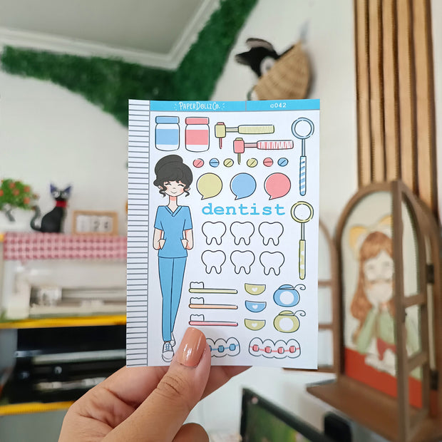 Dentist | Collection Sticker | C042