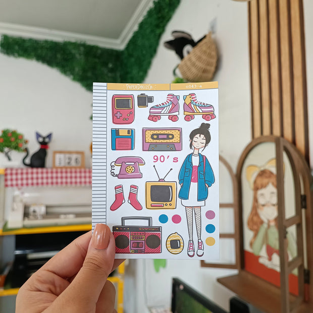 90's Planner | Collection Sticker | C043