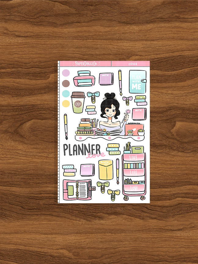 Planner Love | Collection Sticker | C044