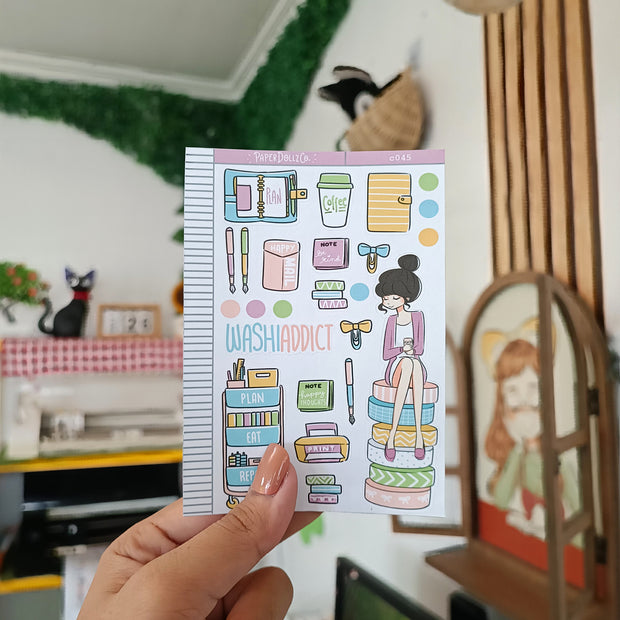 Washi Addict | Collection Sticker | C045