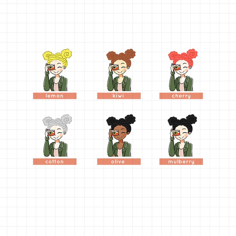 Summer Travel | Collection Sticker | C047