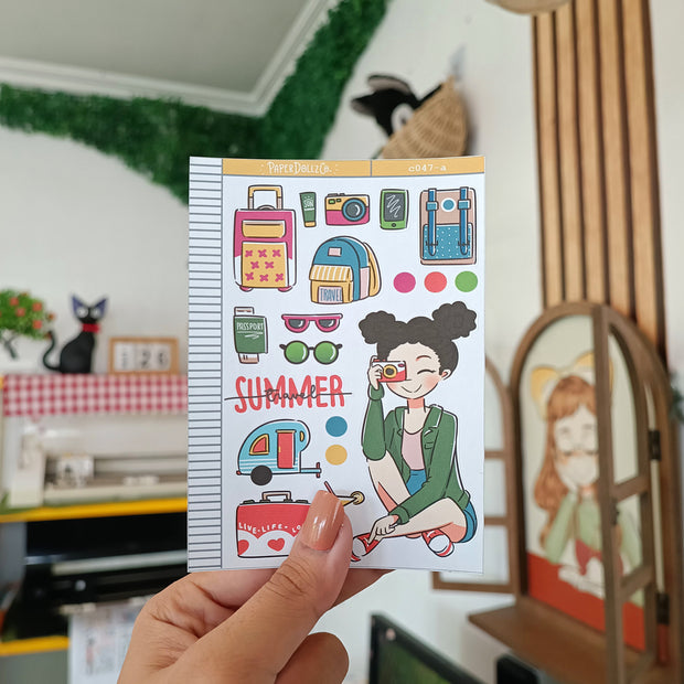 Summer Travel | Collection Sticker | C047