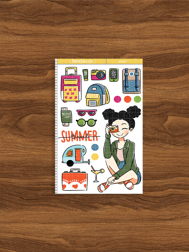 Summer Travel | Collection Sticker | C047