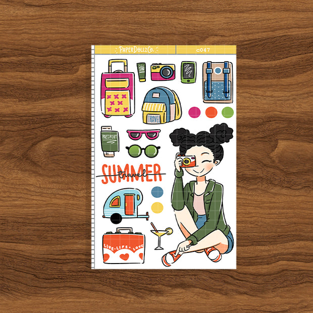Summer Travel | Collection Sticker | C047