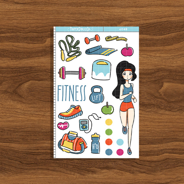 Fitness | Collection Sticker | C048