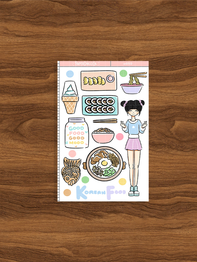 Korean Food | Collection Sticker | C050