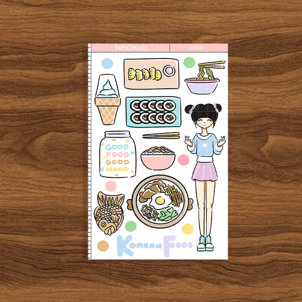 Korean Food | Collection Sticker | C050