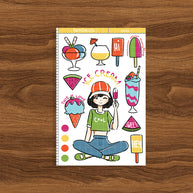 Ice Cream | Collection Sticker | C051