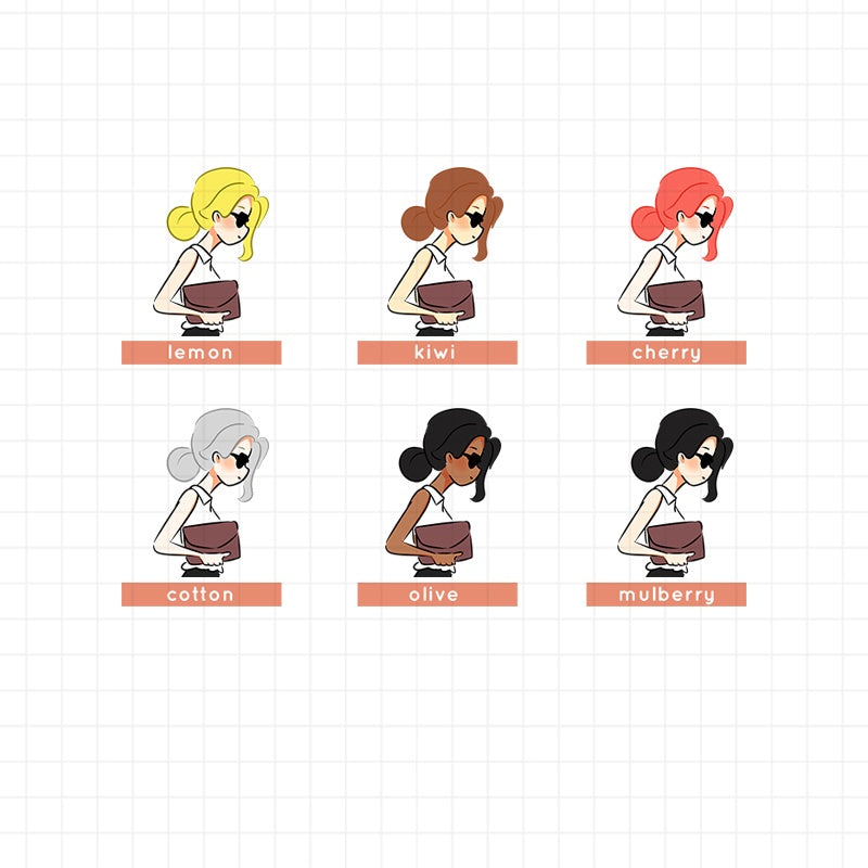 Summer Office Fashion | Collection Sticker | C052