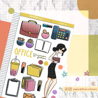 Summer Office Fashion | Collection Sticker | C052