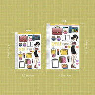 Summer Office Fashion | Collection Sticker | C052