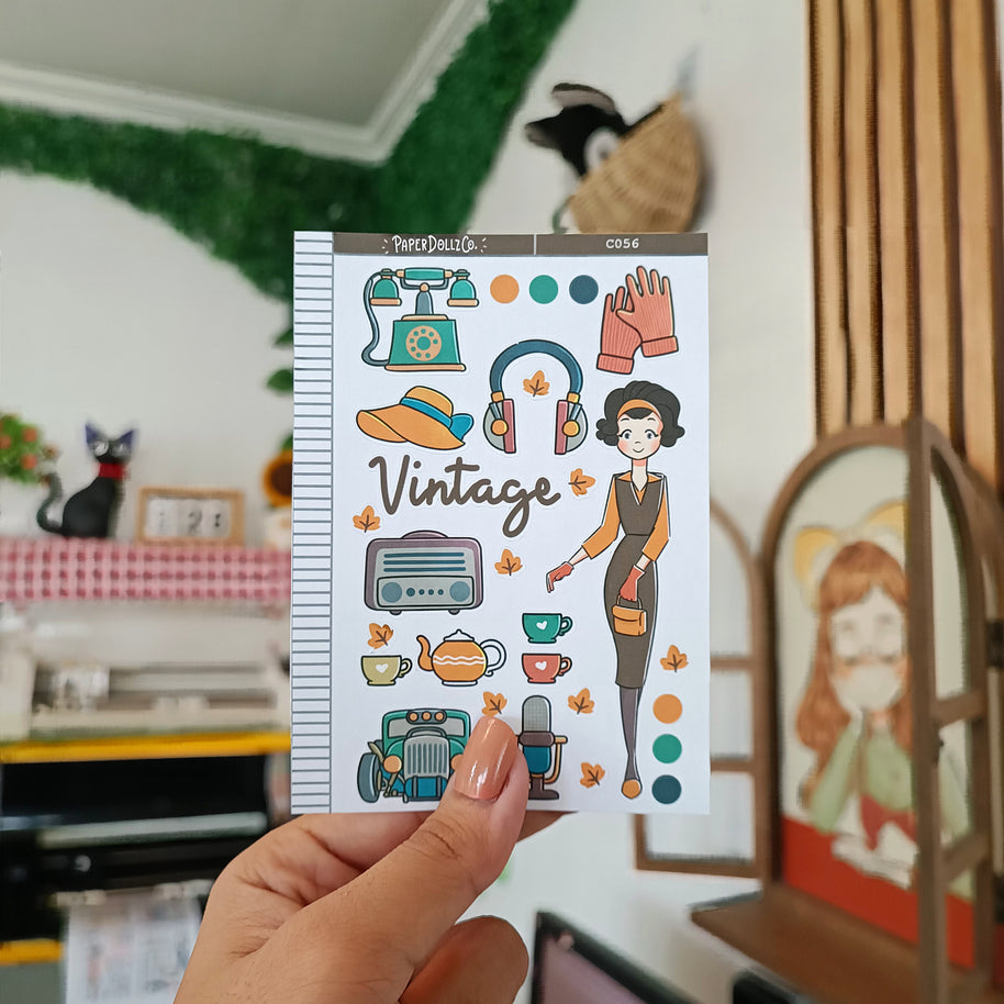 Vintage | Collection Sticker | C056