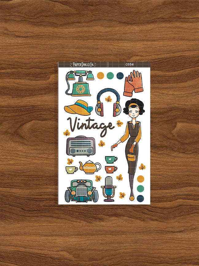 Vintage | Collection Sticker | C056