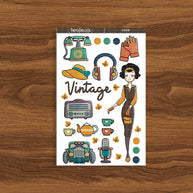 Vintage | Collection Sticker | C056