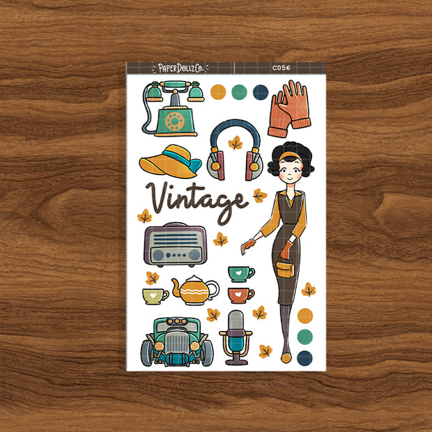Vintage | Collection Sticker | C056