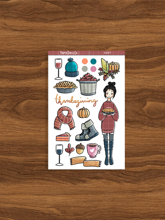 Thanksgiving | Collection Sticker | C057