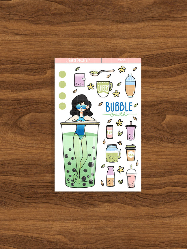 Bubble Bath | Collection Sticker | C058