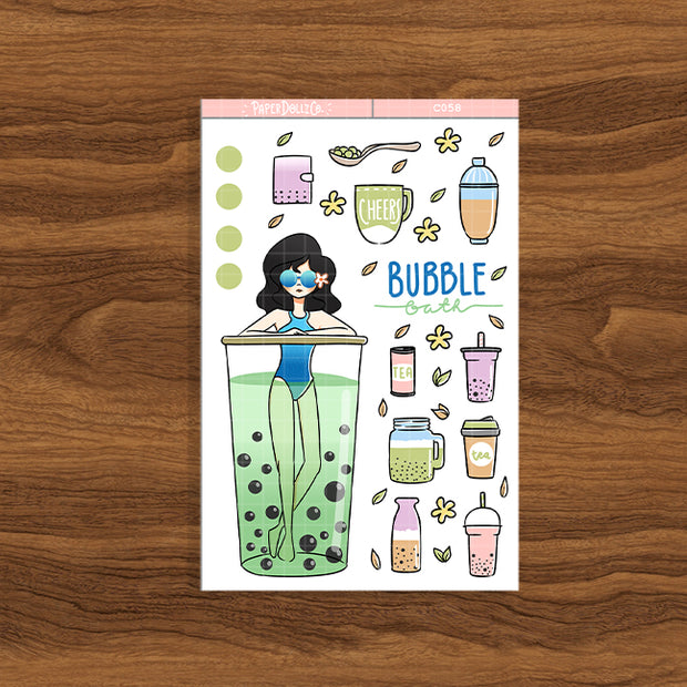 Bubble Bath | Collection Sticker | C058