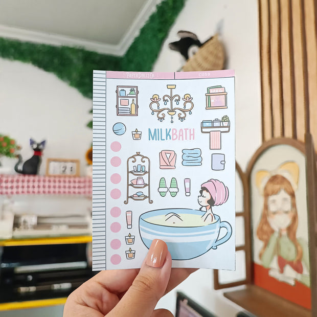 Milk Bath | Collection Sticker | C059