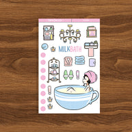 Milk Bath | Collection Sticker | C059