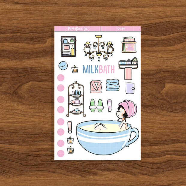 Milk Bath | Collection Sticker | C059