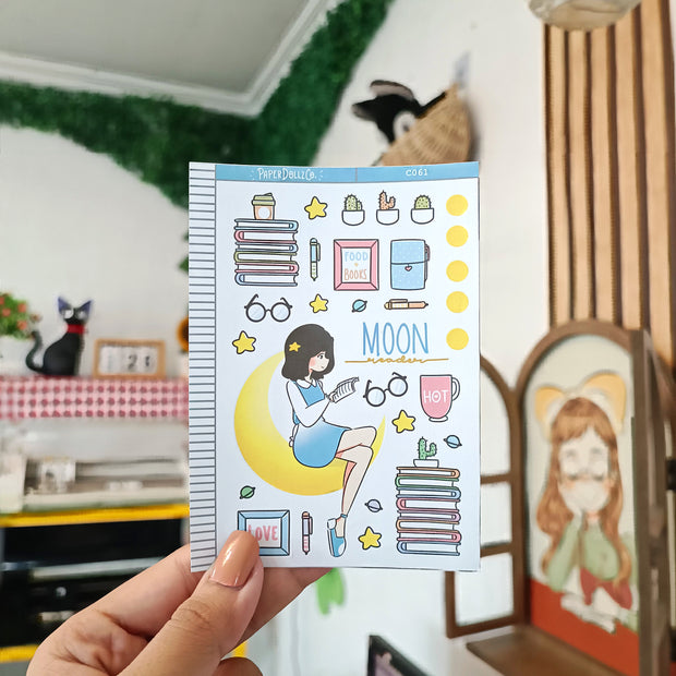 Moon Reader | Collection Sticker | C061