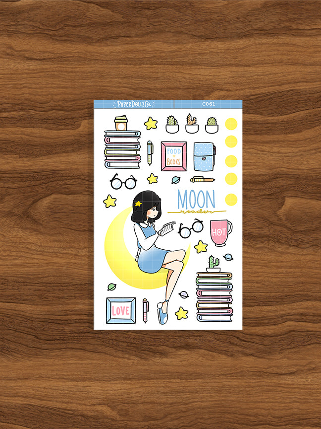 Moon Reader | Collection Sticker | C061