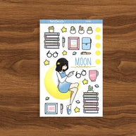 Moon Reader | Collection Sticker | C061