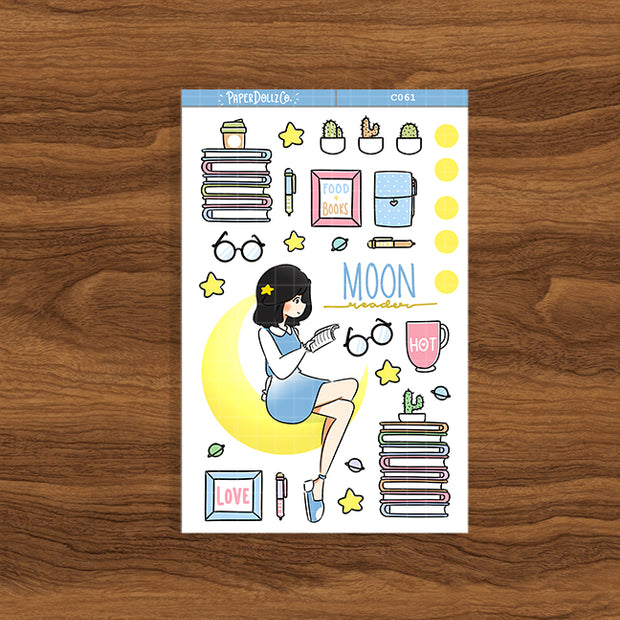 Moon Reader | Collection Sticker | C061