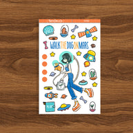 Walking the Dog | Collection Sticker | C062