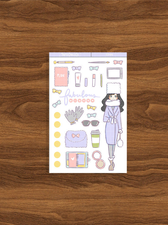 Fabulous Winter | Collection Sticker | C066