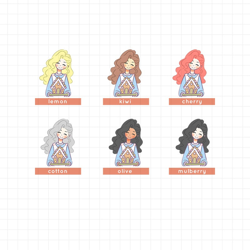 Gingerbread House | Collection Sticker | C067