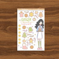 Gingerbread House | Collection Sticker | C067