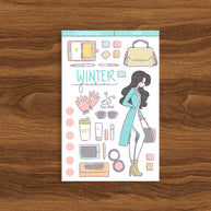 Winter Fashion | Collection Sticker | C068