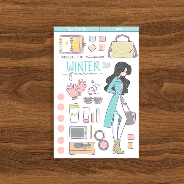 Winter Fashion | Collection Sticker | C068