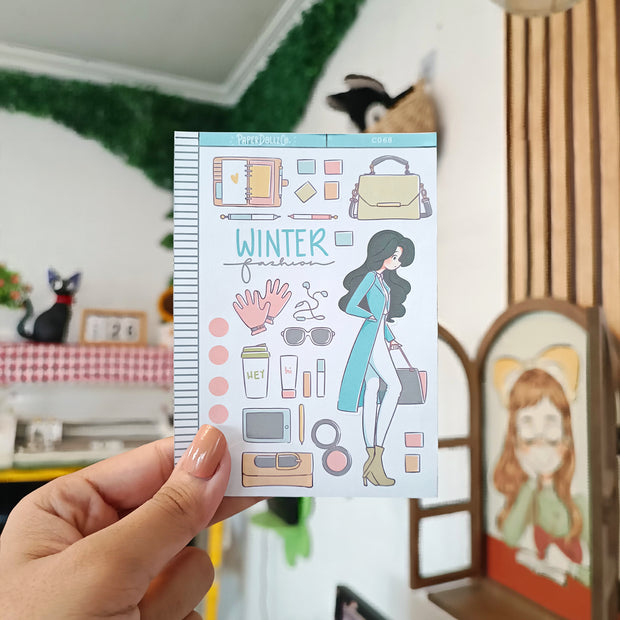 Winter Fashion | Collection Sticker | C068
