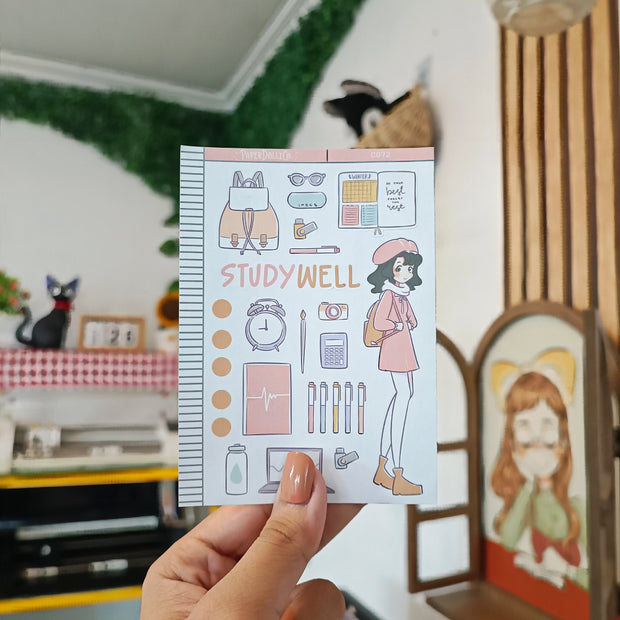Study Well | Collection Sticker | C072