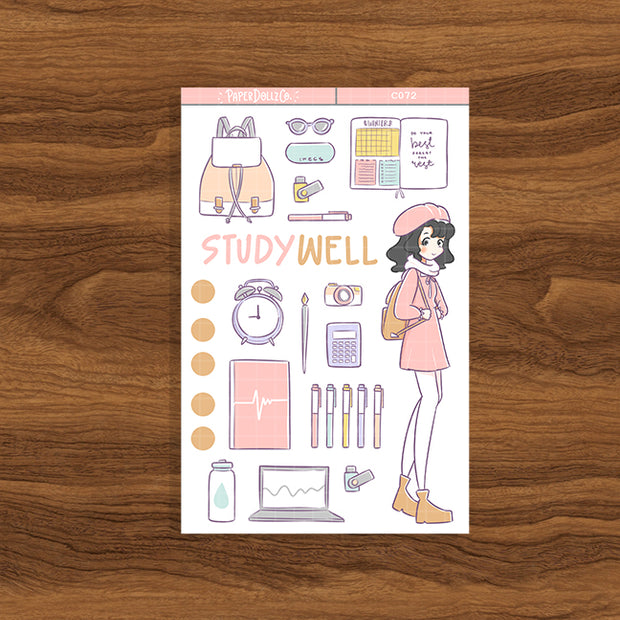 Study Well | Collection Sticker | C072