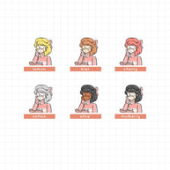Bibliophile | Time to Unwind | Collection Stickers | C076