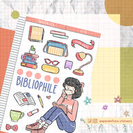 Bibliophile | Time to Unwind | Collection Stickers | C076