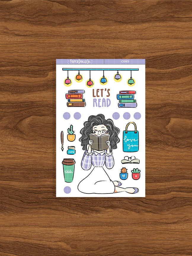 Let's Read | Collection Sticker | C085
