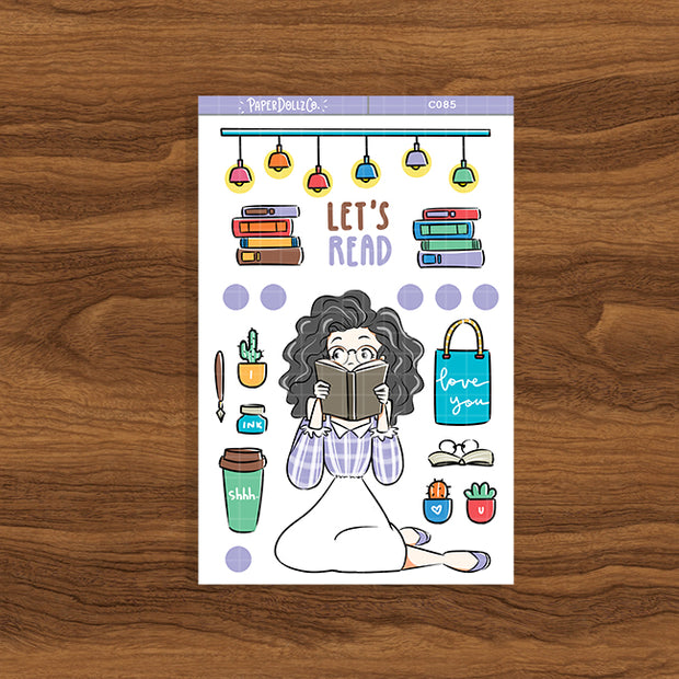 Let's Read | Collection Sticker | C085