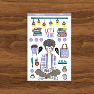 Let's Read | Happy Together | Collection Stickers | C086
