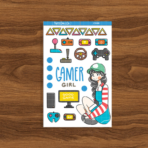 Gamer Girl | Happy Together | Collection Stickers | C088