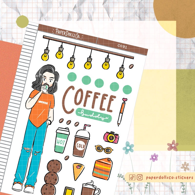 Coffee Buddy | Happy Together | Collection Stickers | C091