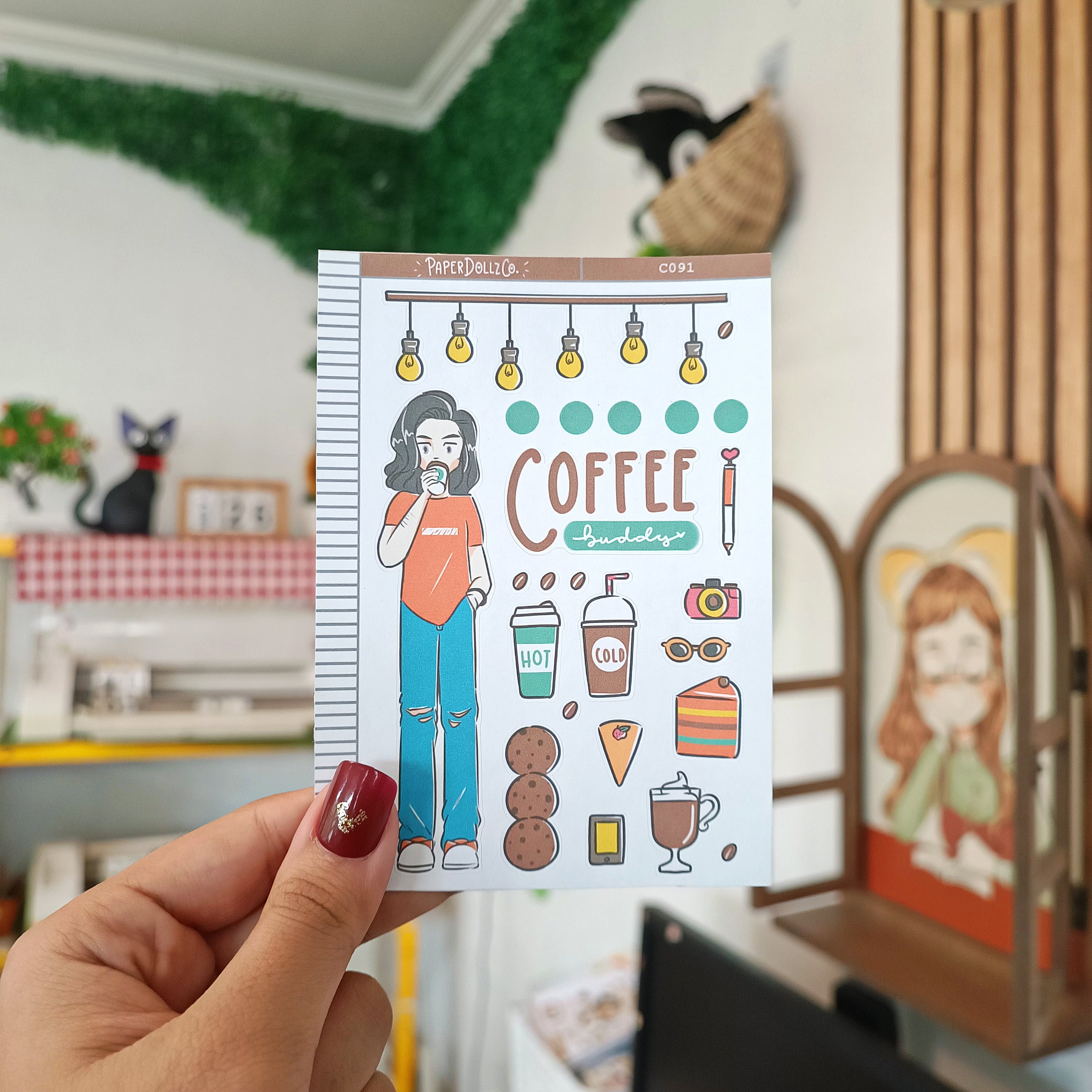 Coffee Buddy | Happy Together | Collection Stickers | C091