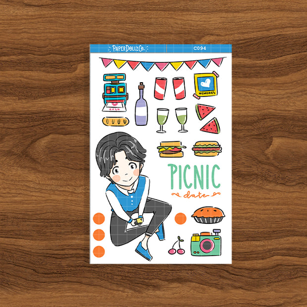 Picnic Date | Happy Together | Collection Stickers | C094