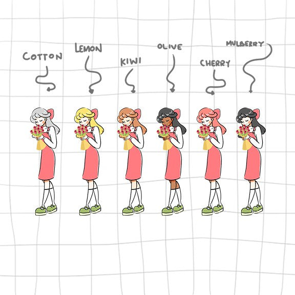 Rose | Flower Pop | Just Dolls Stickers | J113