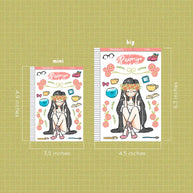 Peony | Flower Pop | Collection Stickers | C099